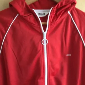 RED SOLID SPORT CARDIGAN SIZE M - Image 3