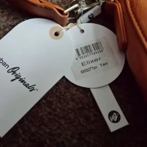 (BRAND NEW, WITH TAGS) Urban Originals Handbag, Elixer, Tan, 660027 - Image 2