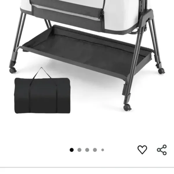 Bedside baby cot bed