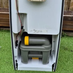 THETFORD CASSETTE swivel cassette toilet with manual flush for camper caravan motorhome or boat. - Image 7