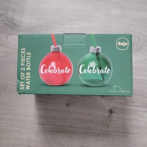 BNWT ILAJA Set Of 2 Pieces Water Cocktail Bottle