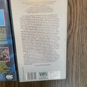 Vhs video tape film vintage vcr movie the elephant man star trek 3 the search for spock collectable - Image 5