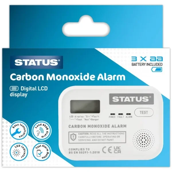 Carbon Monoxide Detector Digital with LCD Display