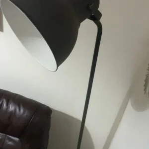 Vintage brass floor lamp