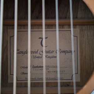 Tanglewood acoustic guitar + case - Image 3