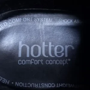 Men's Black Leather Shoes Size 9 Hotter - Image 6