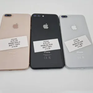 APPLE IPHONE 8 PLUS 64GB UNLOCKED WITH WARRANTY