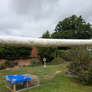 Forza 8ft x 6ft plastic football goal - Image 5