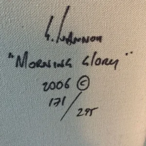 OASIS MORNING GLORY Giclee poster by George Ioannou - Image 3