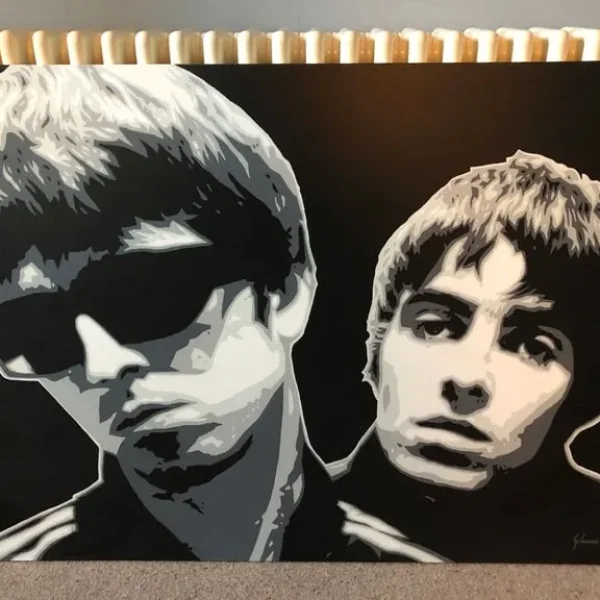 OASIS MORNING GLORY Giclee poster by George Ioannou