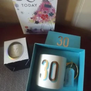 30th Birthday Mug and Candle Set