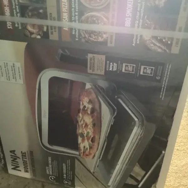 Ninja Woodfire Electric Outdoor Oven with Pizza Maker and Smoker