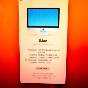 Apple iMac 27" 2017 5K Retina - Image 2