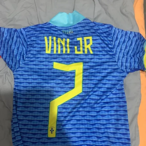 Brazil Vini JR football top