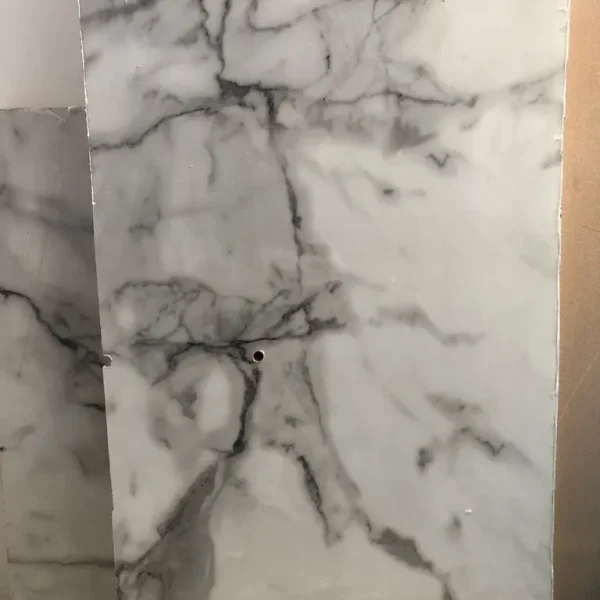 Worktop offcuts for a shelf