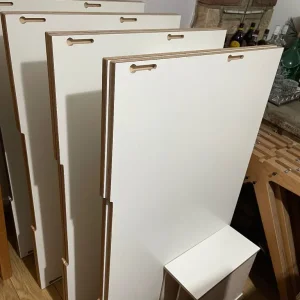 Long Desk with 8 Shelves and 16 Drawers - Image 6