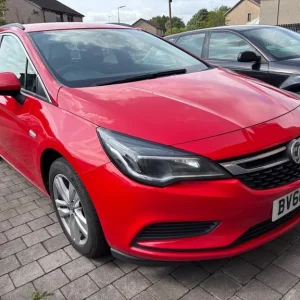 2016 Vauxhall Astra Estate Manual 1598cc 5-door