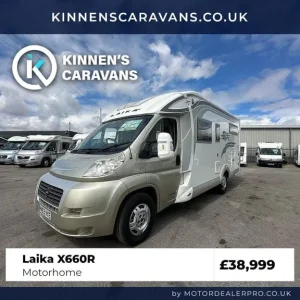 2013 Laika X660R Motorhome – 4 Berth Touring Model