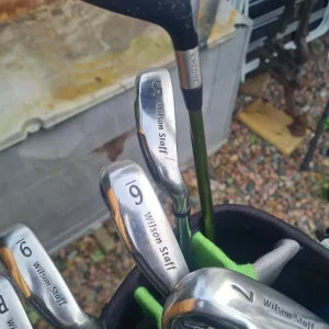Wilson Staff irons with Taylormade woods and putter - Image 5