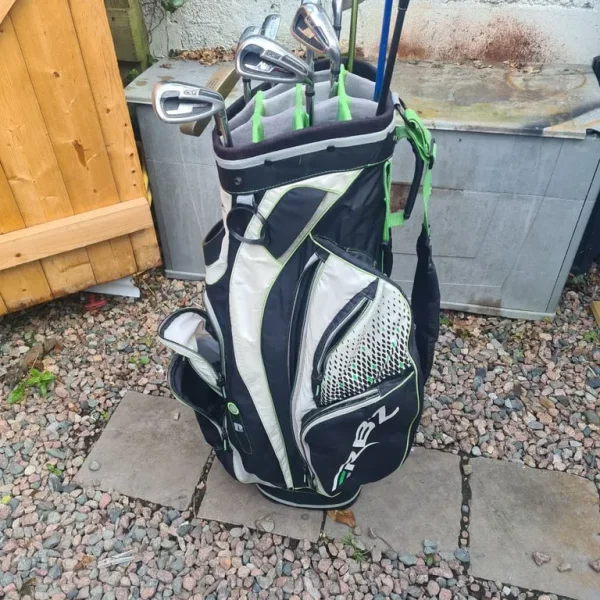 Wilson Staff irons with Taylormade woods and putter