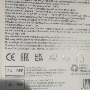 Narwal Freo X Ultra Robotic Vacuum Cleaner & Mop - Image 2