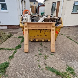 Free wooden fireplace