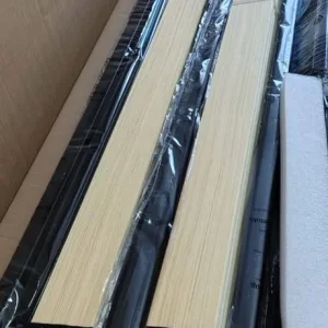 king size Metal Bed with Slatted Headboard - Image 7