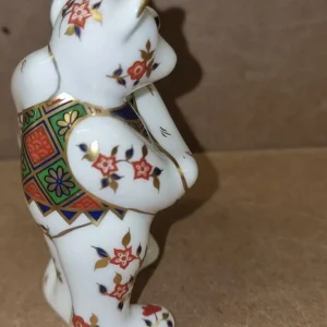 Rare Retired Royal Crown Derby Hug Bear Paperweight - Image 4