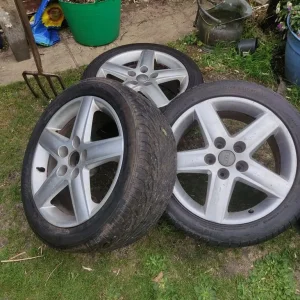 Audi A6 wheels and tyres. 6 tyres and wheels - Image 3