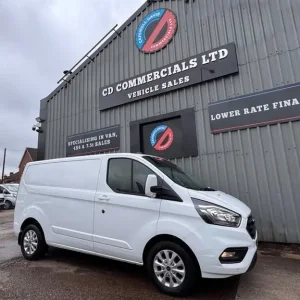 2021 Ford Transit Custom 2.0TDCI 300 LIMITED L1 H1 SWB Euro 6 NEW WET BELT Panel Van Diesel Manual