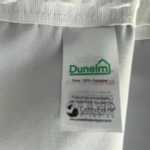 2 PAIRS OF "DUNELM" BLACK-OUT CURTAINS IN BEIGE COLOUR - Image 7