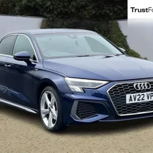 2022 Audi A3 35 TFSI S Line 4dr Manual Saloon Petrol