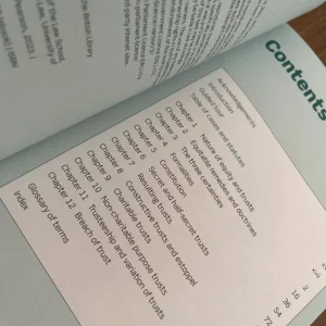 Equity & Trusts (Law) study book - Image 2