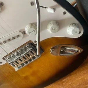 Fender Stratocaster with amp - Image 8