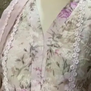 Lilac Pashwas 3Pcs - Image 2