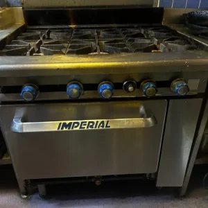 Imperial IR6 Commercial 6 Burner Range Cooker - Image 2