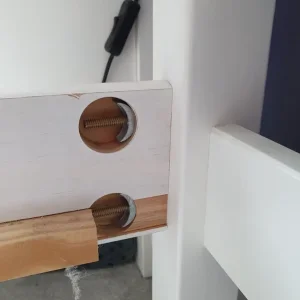 IKEA King-Size Bed + HEMNES Bedside Tables - Image 4