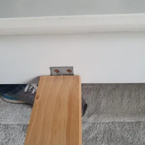 IKEA King-Size Bed + HEMNES Bedside Tables - Image 5