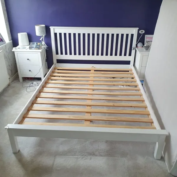 IKEA King-Size Bed + HEMNES Bedside Tables