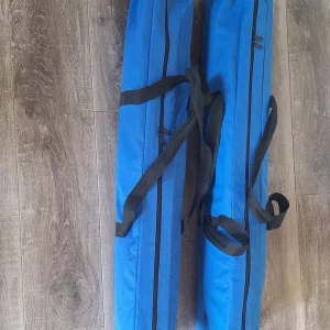 2 x Argos steel framed camp beds - Image 2