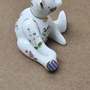 Rare Retired Royal Crown Derby Posies Boy Bear Paperweight - Image 5