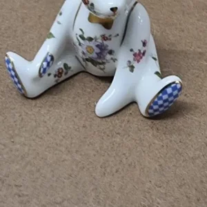 Rare Retired Royal Crown Derby Posies Boy Bear Paperweight - Image 6