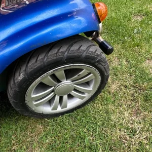 Shoprider 8mph mobility scooter in blue - Image 8
