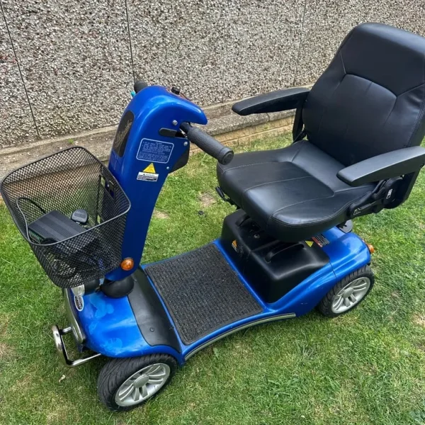 Shoprider 8mph mobility scooter in blue