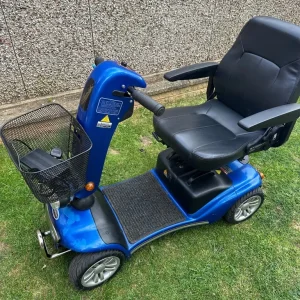 Shoprider 8mph mobility scooter in blue