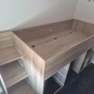 Mid sleeper Storage Bed - blue - Image 6