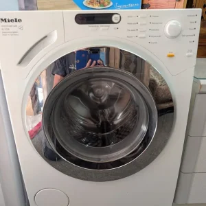 White miele washing machine