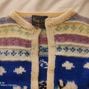 6-12 months. A Ronnie Avery Cardigan and hat' - Image 5