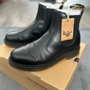 Dr Martens AirWair Boots - Black - Size 7 - Image 2