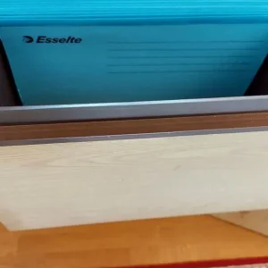 Four Drawer Lockable A4 File Cabinet w/ Folders - Image 2